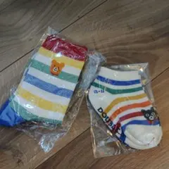 ホットビスケッツ　ダブルビー　MIKI HOUSE　ソックス　２足