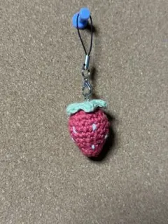 いちご ストラップ チャーム バッグチャーム キーホルダー 苺 イチゴ