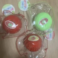 スクイーズ PUFFY DAYS PINCH TOYS 赤りんご 青リンゴ 苺のサムネイル