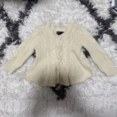 babyGap ケーブルニットカーディガン 6-12ヶ月用