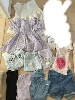 キッズ服セット 130可愛いデザイン 女の子　まとめ