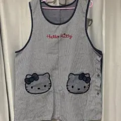 Hello Kitty ストライプエプロン 3L