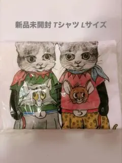 ヒグチユウコ×トムとジェリー トムTシャツ Mサイズ トムとジェリー展
