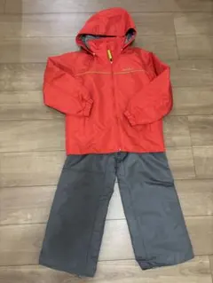 IGNIO イグニオ　スキーウェア 140 上下　赤　グレー　男の子　女の子