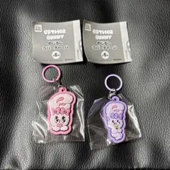 エスターバニー ガチャガチャ めじるしアクセサリー リボンバニー ラベンダー