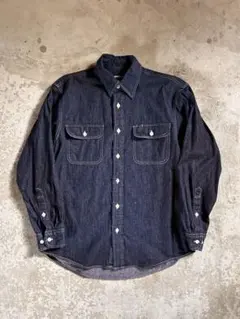 OLD UNIQLO 濃紺 デニムシャツ M