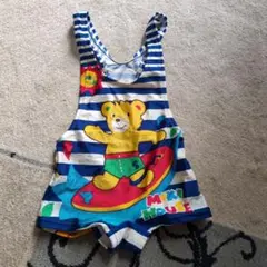 ミキハウス ストライプ柄　水着　９０size