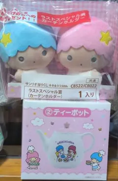 キキ&ララ カーテンホルダー ティーポット セット