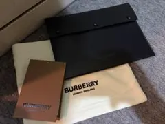 BURBERRY バーバリー ウォレットバッグ レザー エンペロップ
