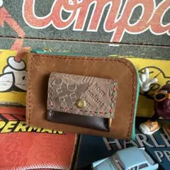 本革✧*。ハンドメイド ウォレット