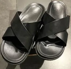 即発送】UGG BROOKSIDEFLIP サンダル 26cm ブラック - メルカリ