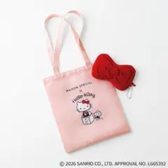 MAISON SPECIAL HELLOKITTY コラボトートバッグ ポーチのサムネイル