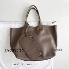 美品★IACUCCI イアクッチ オペラトートバッグ　ディアスキン