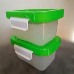 フォーサ角形真空コンテナ(中２個セット)