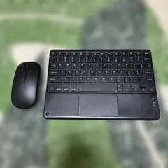 iPad対応 Bluetoothキーボード＆マウスセット 블랙