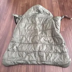 uddle.co フード付き抱っこひもカバー オリーブグリーン