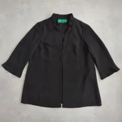 東京ソワール テーラードジャケット【L】フォーマル ブラック