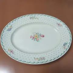 イマン プリンセスローズ プレート ホーロー トレー 皿食器enamel