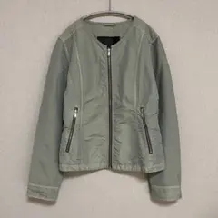 マッキントッシュ ノーカラージップブルゾンジャケット 40のサムネイル
