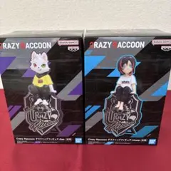 Crazy Raccoon デスクトップフィギュア-Kinako- 2種セット Crazy Raccoon デスクトップフィギュア-Kinako-｜商品情報