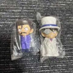 コナン フィギュアセット コナン&小五郎&怪盗キッド