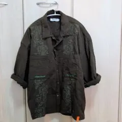 美品】Antonio Marras レース装飾 ミリタリージャケット カーキ - メルカリ