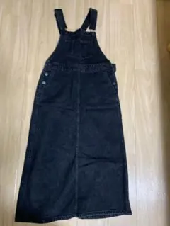 デニムサロペットスカート