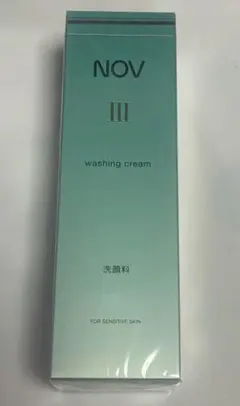 NOV III ウォッシングクリーム 120g×3 医薬部外品 洗顔料 おまけ付 2025年