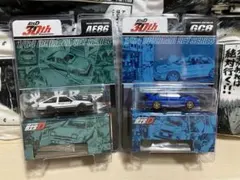 頭文字D AE86 フィギュア付きジオラマセット ホビージャパン 2台セット