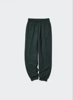 フリースイージーパンツ　Ｌサイズ　ダークグリーン　ユニクロ