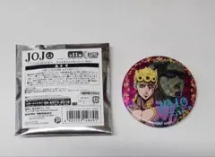 ジョジョ5部　ジョルノ　クリスタライト缶バッチ