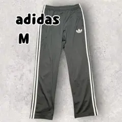 adidas アディダス ファイヤーバード トラックパンツ 刺繍 ブラック M