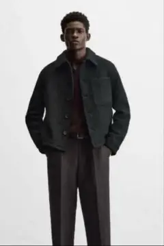 ZARA ブークレジャケット　Lサイズ