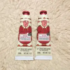 ロクシタン ローズヴァインピーチ ハンドクリーム 30ml 2本セット