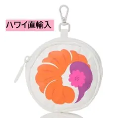 新品　Hawaiian Airlines コインケース 円形