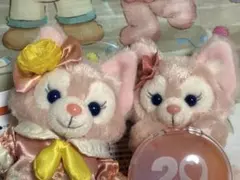 カラフルハピネス 20周年 リーナベル ぬいぐるみバッジ ぬいぐるみチャーム