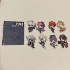 CRフェス 2026 クリアステッカー セットB【8個のみ】