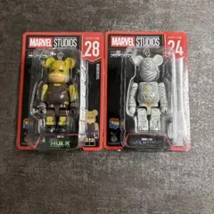 MARVEL BE@RBRICK ベアブリック賞 28 24 Happyくじ