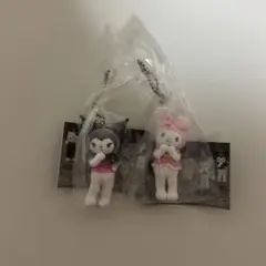 サンリオキャラクターズ ミニチュアチャーム ライブキャラクター　クロミマイメロ