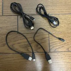 USBケーブル Micro USB Type-B 4本
