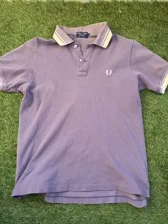 『 希少』FRED PERRY パープル ポロシャツ