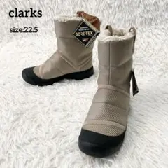 タグ付き未使用✨clarks クラークス ゴアテックスショートブーツ 22.5