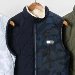 SALE【新品未使用】トミーゴルフ メンズフリースベスト(THMA369) NV