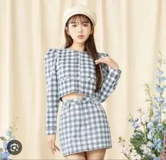 Darich ギンガムチェック セットアップ