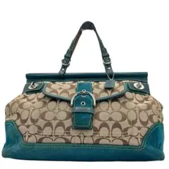 Coach Shoulder Bag Soho Signature Y2k