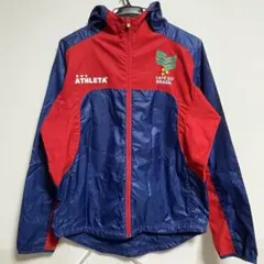 ATHLETA ウィンドブレーカー サッカー アウター 赤/青