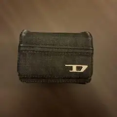 ディーゼル　diesel三つ折り財布　ブラック