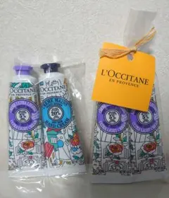 ロクシタン ハンドクリーム 4本セット ヴァイオレット スノーシア