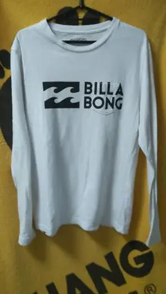 BILLABONG ホワイト 長袖カットソー M