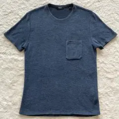 Theory セオリー パイル ポケット カットソー Tシャツ グレー Sのサムネイル